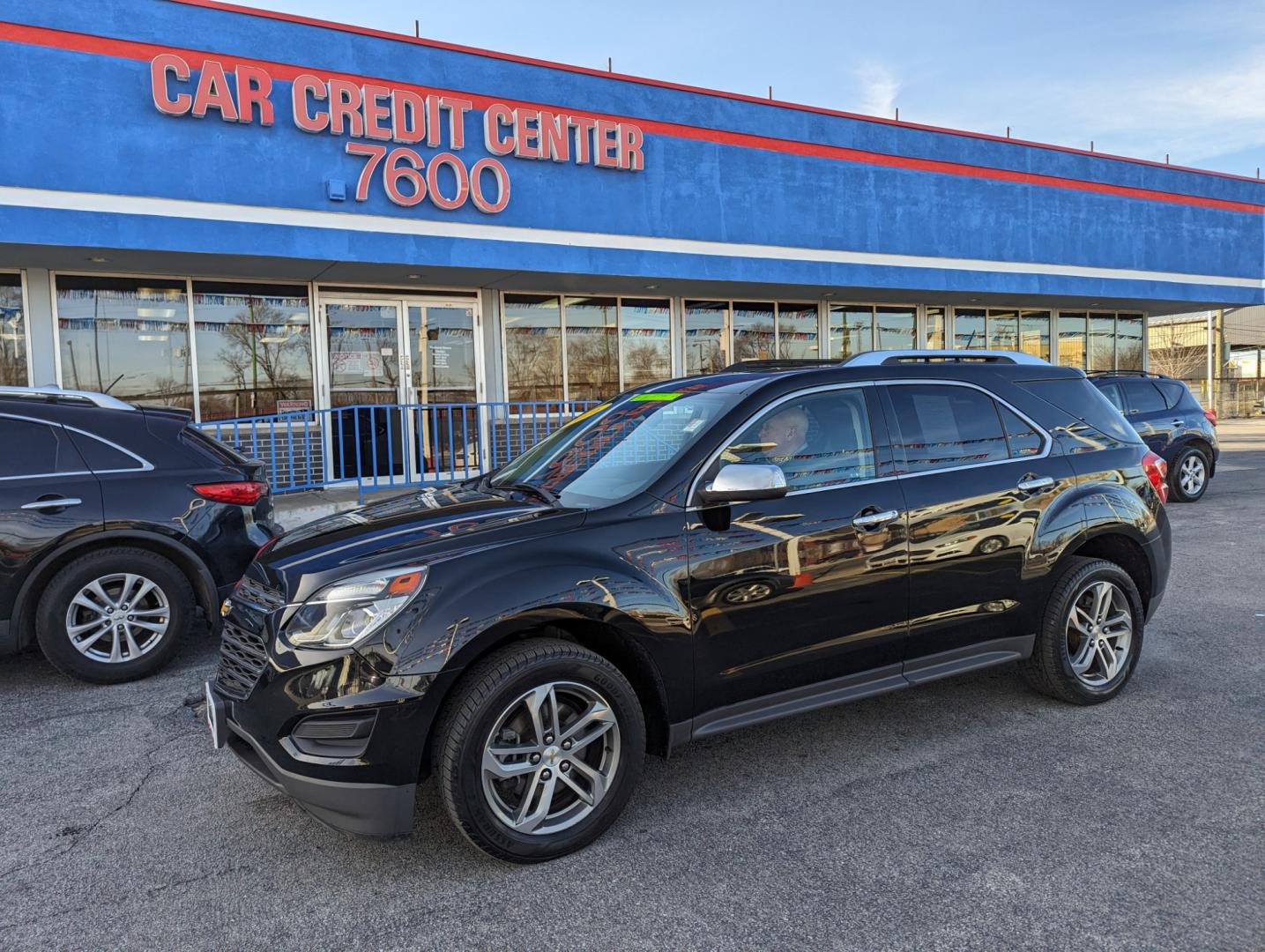 2016 BLACK Chevrolet Equinox LTZ 2WD (2GNALDEKXG6) with an 2.4L L4 DOHC 16V FFV engine, 6A transmission, located at 7600 S Western Ave., Chicago, IL, 60620, (773) 918-3980, 0.000000, 0.000000 - Photo#1